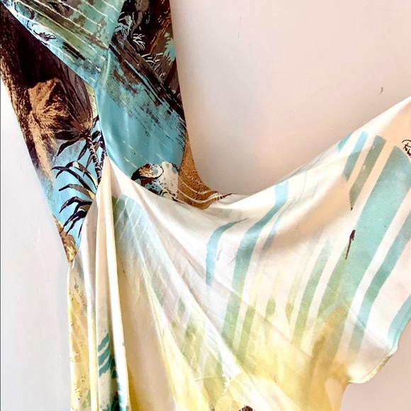 NEW YEAR SALE! RARE NWT EUC ROBERTO CAVALLI SILK FITTED SKIRT WITH FISHTAIL - Picture 10 of 16